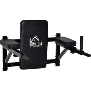 Muurbevestigde Pull-Up Dip Station - Krachttraining Home Gym - 120 kg Draagvermogen