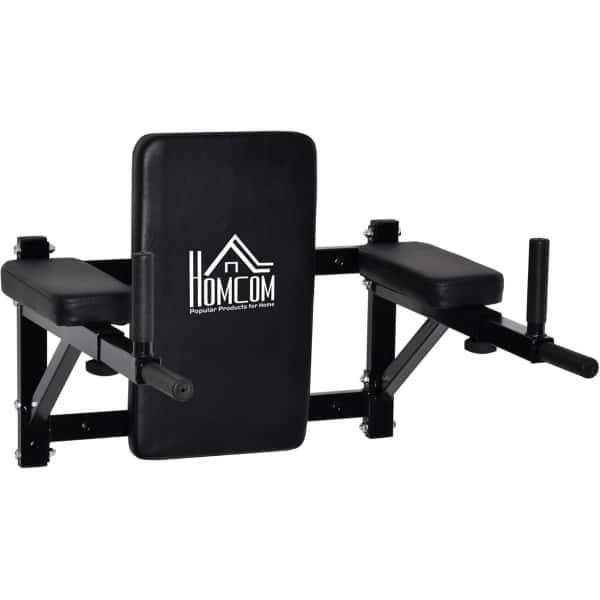 Muurbevestigde Pull-Up Dip Station - Krachttraining Home Gym - 120 kg Draagvermogen