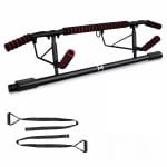 Mvolo pull up bar - Optrekstang - Dips - Dips bar - Callisthenics - Krachttraining - Home Workout - zonder boren - Incl. Springtouw & Trx