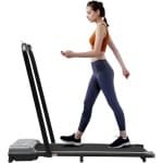 NBAP® Loopband inklapbaar - Hometrainer Elektrisch - Walking Pad Fitness - Grijs