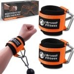 Neopreen Gewatteerde Polsbanden voor Krachttraining met Verstelbare Lus