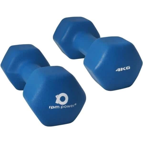 Neopreen Halters Set (2 kg - 5 kg) voor Krachttraining en Fitness Thuis