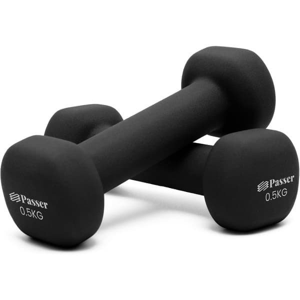 Neopreen Halterset voor Krachttraining, Yoga en Pilates voor Dames en Kinderen