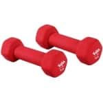 Neopreen Handgewichten Set - Antislip Zeshoek Hometrainer Gewicht voor Krachttraining en Conditie