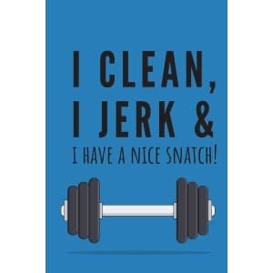 Notebook voor Crossfit liefhebbers | Lined Journal voor mannen en vrouwen