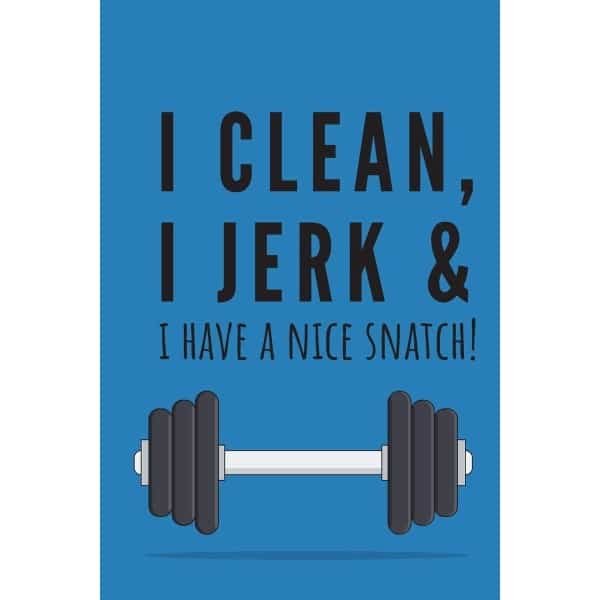 Notebook voor Crossfit liefhebbers | Lined Journal voor mannen en vrouwen