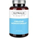 Nutralie Creatine Monohydraat - 90 Tabletten - Energie & Spieropbouw Supplementen - Mannen en Vrouwen - 6000mg Creatine Monohydraat - Ondersteuning Sporten