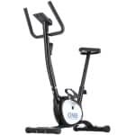 ONE FITNESS RW3011 - Hometrainer - Mechanische Weerstand - Zwart - Mobiele Houders