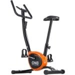 ONE FITNESS RW3011 - Hometrainer - Mechanische Weerstand - Zwart-Oranje