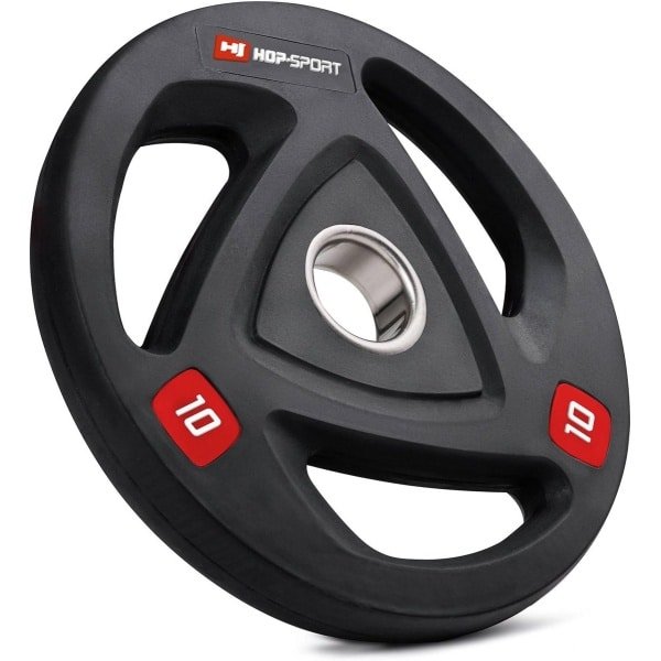 Olympische Gewichtsschijven Set 50mm Rubber Gecoat Gietijzer voor Krachttraining