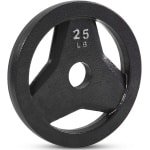 Olympische Gietijzeren Gewichtsplaten 2'' met Greep voor Halter - Krachttraining