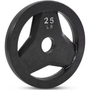 Olympische Gietijzeren Gewichtsplaten 2'' met Greep voor Halter - Krachttraining