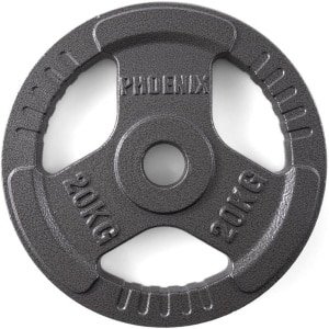 Olympische Halterschijven Gietijzer 2 Inch Gewichtheffen Krachttraining Set