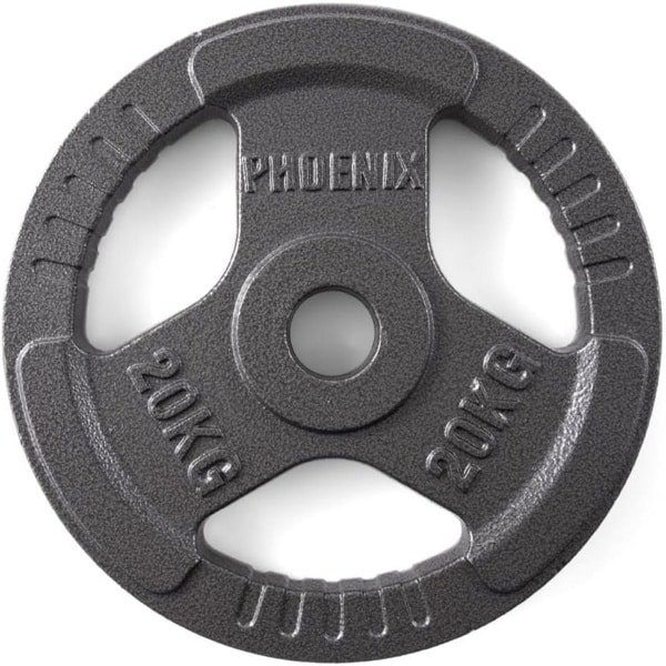 Olympische Halterschijven Gietijzer 2 Inch Gewichtheffen Krachttraining Set