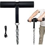 Onderarmversterkingsrol met dikke handgreep - polsroller voor krachttraining en core oefeningen