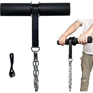 Onderarmversterkingsrol met dikke handgreep - polsroller voor krachttraining en core oefeningen