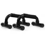 Opdruksteunen - Push Up Bars - Krachttraining Thuis - Vaste Handgrepen - 30x23x12 cm - Zwart