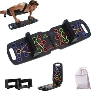 Opvouwbaar Push Up Board met Handvatten - Krachttraining voor Thuis en Fitness