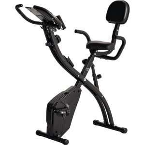 Opvouwbare Hometrainer met 8 Weerstandsniveaus en LCD-Display - Ergonomisch & Ruimtebesparend