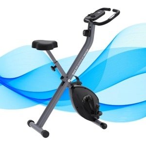 Opvouwbare Hometrainer met Hartslagmeter en 8 Weerstandsniveaus