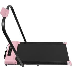 Opvouwbare Loopband - Thuis Fitness - Cardio Training - Geruisloze Motor - 50 x 120 cm - Roze
