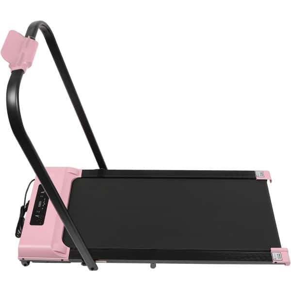Opvouwbare Loopband - Thuis Fitness - Cardio Training - Geruisloze Motor - 50 x 120 cm - Roze