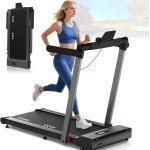 Opvouwbare Loopband voor Thuis - 3-in-1 Loopband tot 12 km/u met Hartslagmeter & App Bediening