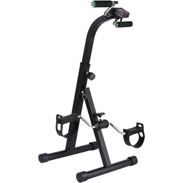 Opvouwbare Pedaaltrainer - Hometrainer Benen Armen - Revalidatie Thuis - Inklapbaar Compact - 70-84cm Verstelbaar