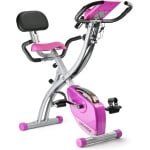 Opvouwbare hometrainer met verstelbare rugleuning en lcd-scherm - Ideaal voor indoor fitness