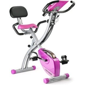 Opvouwbare hometrainer met verstelbare rugleuning en lcd-scherm - Ideaal voor indoor fitness