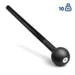 PH Fitness Macebell - 10 kg - Professionele Mace Bell voor Functionele Krachttraining, Core & Schouder Stabiliteit - Massief Staal met Knurled Grip - Home & Gym Training