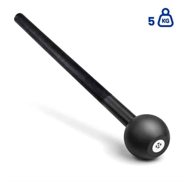 PH Fitness Macebell - 5 kg - Professionele Mace Bell voor Functionele Krachttraining, Core & Schouder Stabiliteit - Massief Staal met Knurled Grip - Home & Gym Training