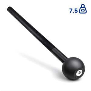 PH Fitness Macebell - 7.5 kg - Professionele Mace Bell voor Functionele Krachttraining, Core & Schouder Stabiliteit - Massief Staal met Knurled Grip - Home & Gym Training