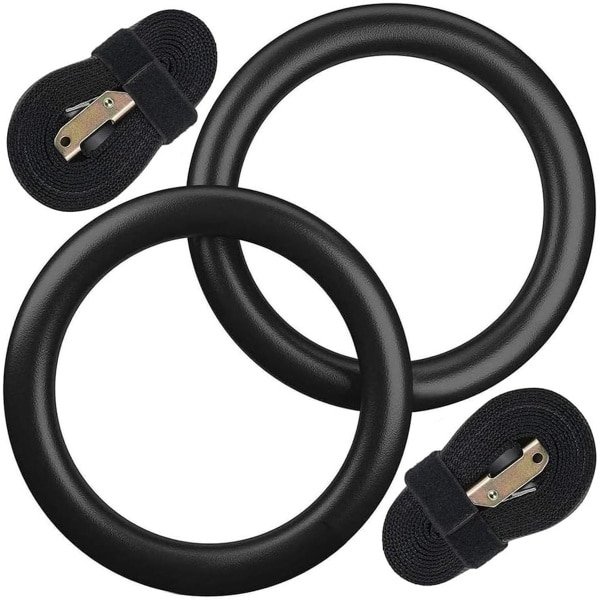 Pack of 2 Gymnastics Rings - Olympische Ringen - Gym - Krachttraining - Fitness Training voor Pull-Ups en Krachttraining