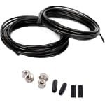 Pack van vervangende Crossfit-springtouwen - Vervangingsset met 2 stalen kabels van 3m Aanpasbaar aan alle springtouwen van 25 mm- Rubberen stoppers en bevestigingsschroeven inbegrepen