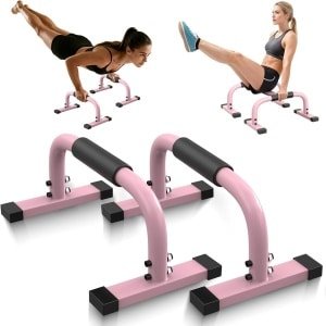 Parallettes voor Calisthenics - Opdruksteunen - Push Up Bar - Voor Krachttraining - Oefeningen
