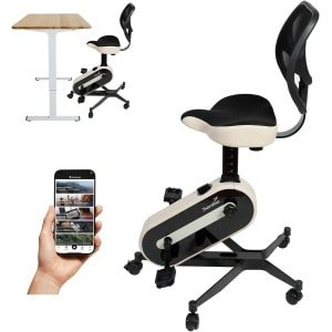 Pedaaltrainer voor Thuis en Kantoor - Ergonomische Mini-Hometrainer met 8 Weerstandsniveaus en Trainingscomputer