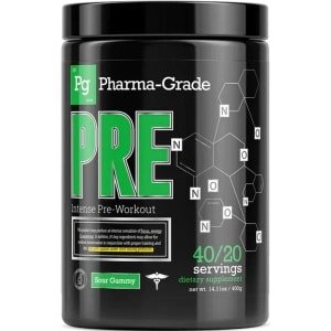 Pharma Grade - PRE - 280g - Sour Gummy - preworkout - pre workout - fitness - krachttraining