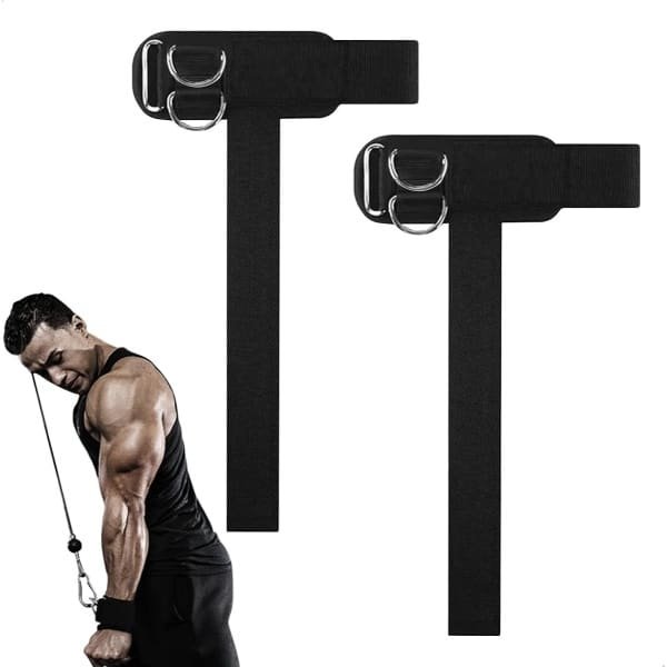 Polsbandages - Gewichthefbanden - Krachttraining - Polssteun en bescherming - 2 stuks - Zwart