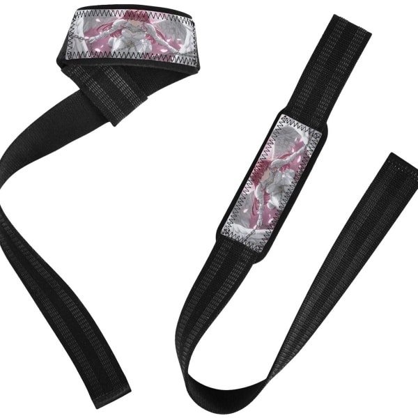 Polsbanden Gewichtheffen - Fitness Bandages - Krachttraining Ondersteuning - Extra Lange Lengte - 68.5 cm - Perzik