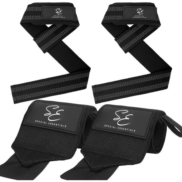 Polsbanden & Wrist Wraps Set (2 Paar) voor Krachttraining & Gewichtheffen - Gewatteerd Neopreen