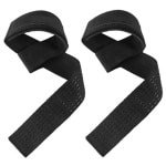 Polsbandjes voor tillen - Gevoerde stevige bandjes - 2 stuks - Voor krachttraining - Rood