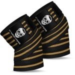 Professionele Kniebandages voor Krachttraining en Gewichtheffen (2 stuks, 180 cm)