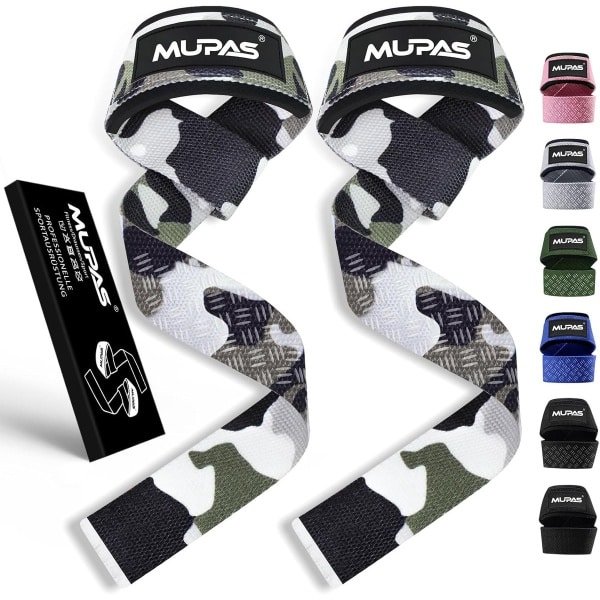 Professionele Lifting Straps voor Krachttraining - 58,5 cm Antislip Gym Straps voor Fitness