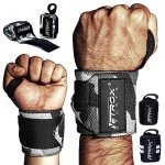 Professionele Polsbandages voor Fitness en Crossfit - Extra Lange en Brede Ondersteuning voor Krachttraining