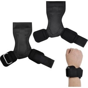 Professionele snelsluiting lifting straps - krachttraining voor mannen en vrouwen met antislip griphulp - fitness polsband lifting haak fitness straps