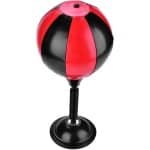 Punchingbal voor op tafel - bokszak voor op bureau - balset voor stressvermindering - desktop boksbal - bureaubokszak voor speedboksen & krachttraining op kantoor