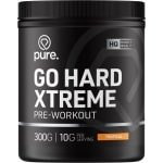 Pure. Go Hard Pre-Workout - Tropical - 300g - 30 servings - magnesium en vitamine C - suikervrij - fitness