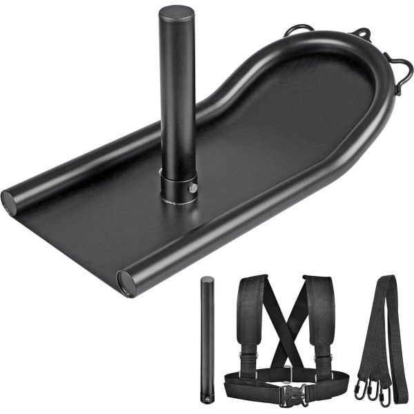 Push-Pull Gewichtsslee voor Fitness en Krachttraining - Atletische Snelheidstraining - Geschikt voor 1" & 2" halterschijven