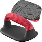 Push Up Bars - Push-up Stands met Antislip Handgrepen - Zachte Plastic Handvatten - Antislip Onderkant - Krachttraining Apparatuur - Thuis Floor Training - Fitness en Spieropbouw - Zwart en Rood